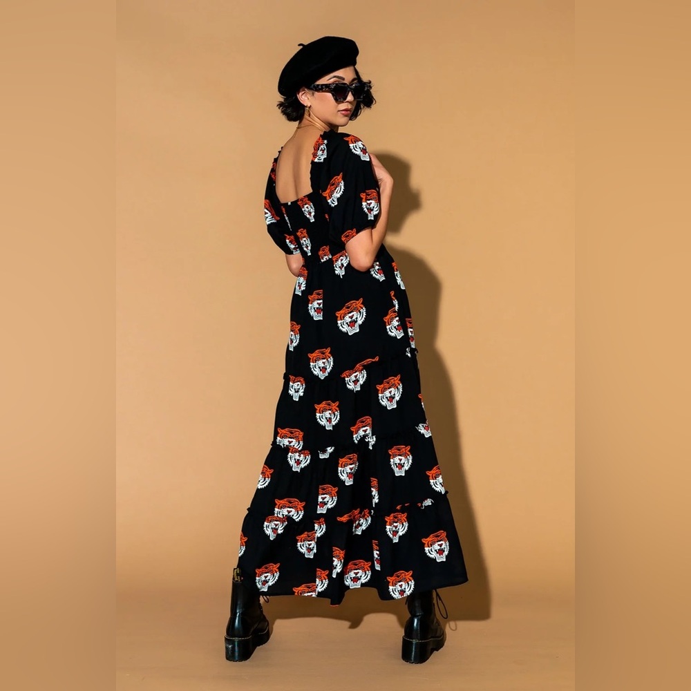 Dressed in LaLa Feeling Fierce Smocked Dress - Picture 6 of 6